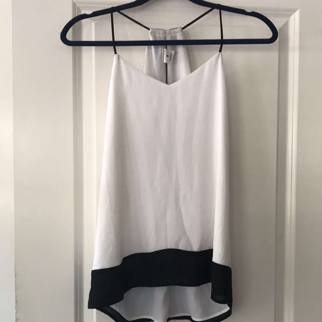 Express Ladies Spaghetti String Tank Blouse
